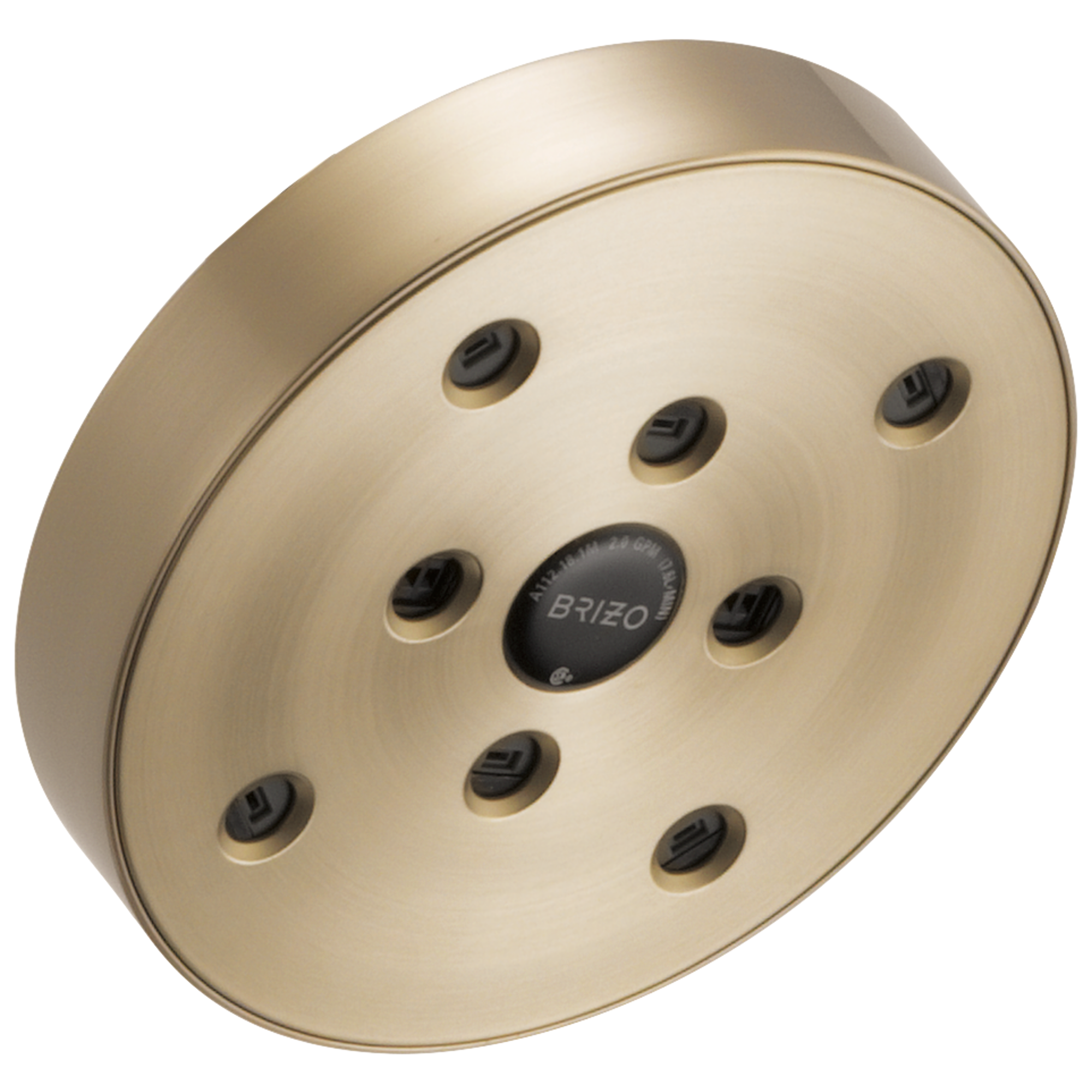Brizo Universal Showering 5" Linear Round H2Okinetic Single Function Wall Mount Showerhead by Brizo