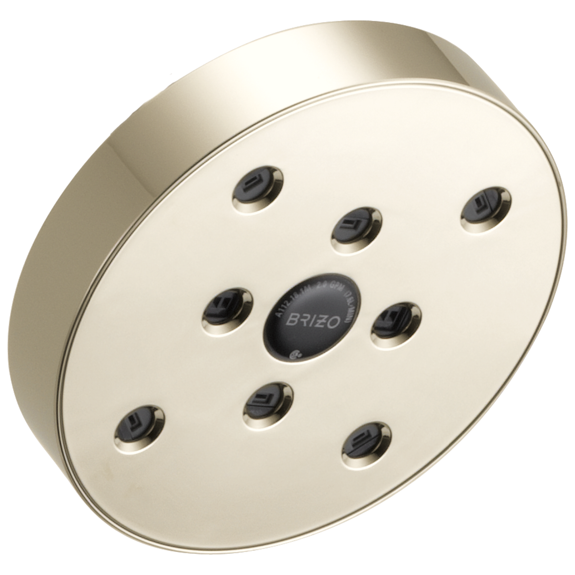 Brizo Universal Showering 5" Linear Round H2Okinetic Single Function Wall Mount Showerhead by Brizo