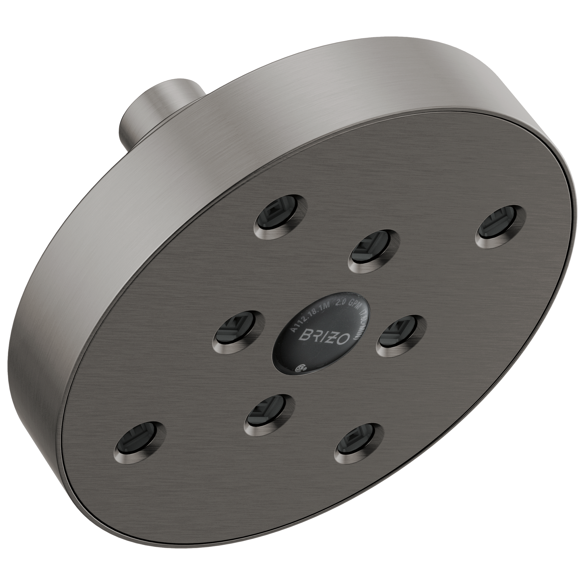 Brizo Universal Showering 5" Linear Round H2Okinetic Single Function Wall Mount Showerhead by Brizo