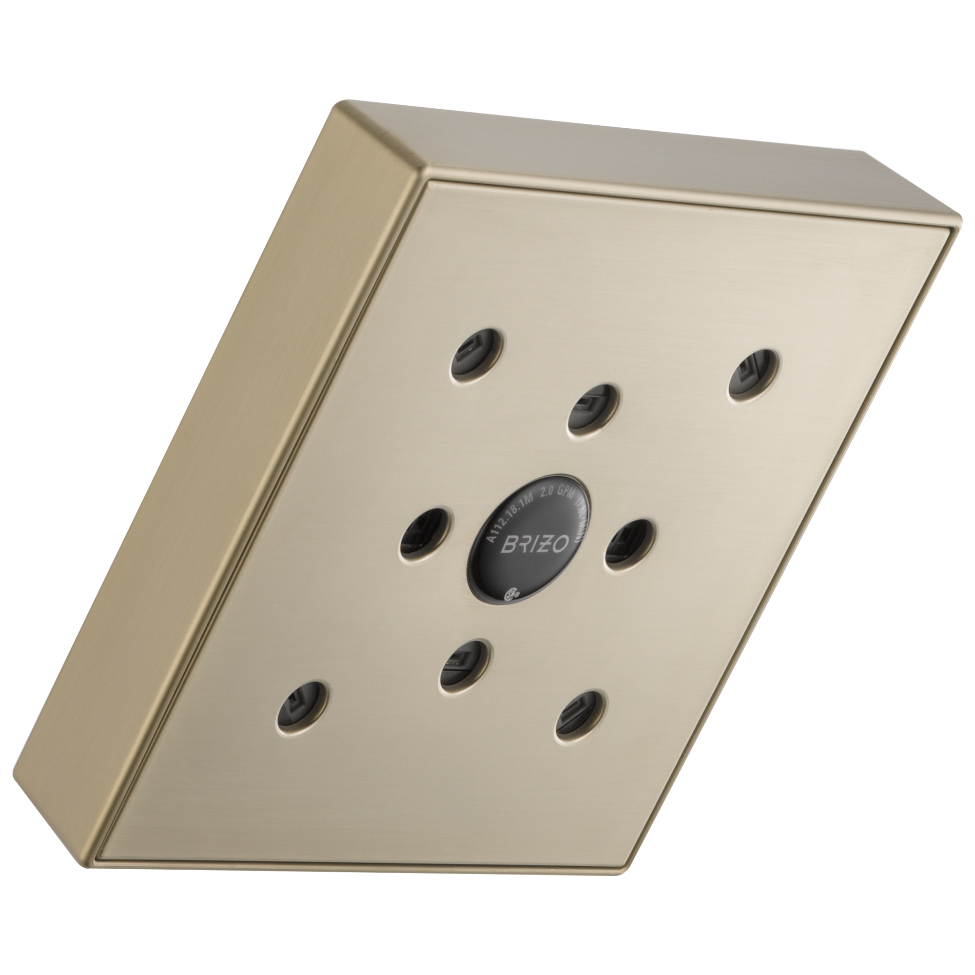 Brizo Universal Showering 5" Linear Square H2Okinetic Single Function Wall Mount Showerhead