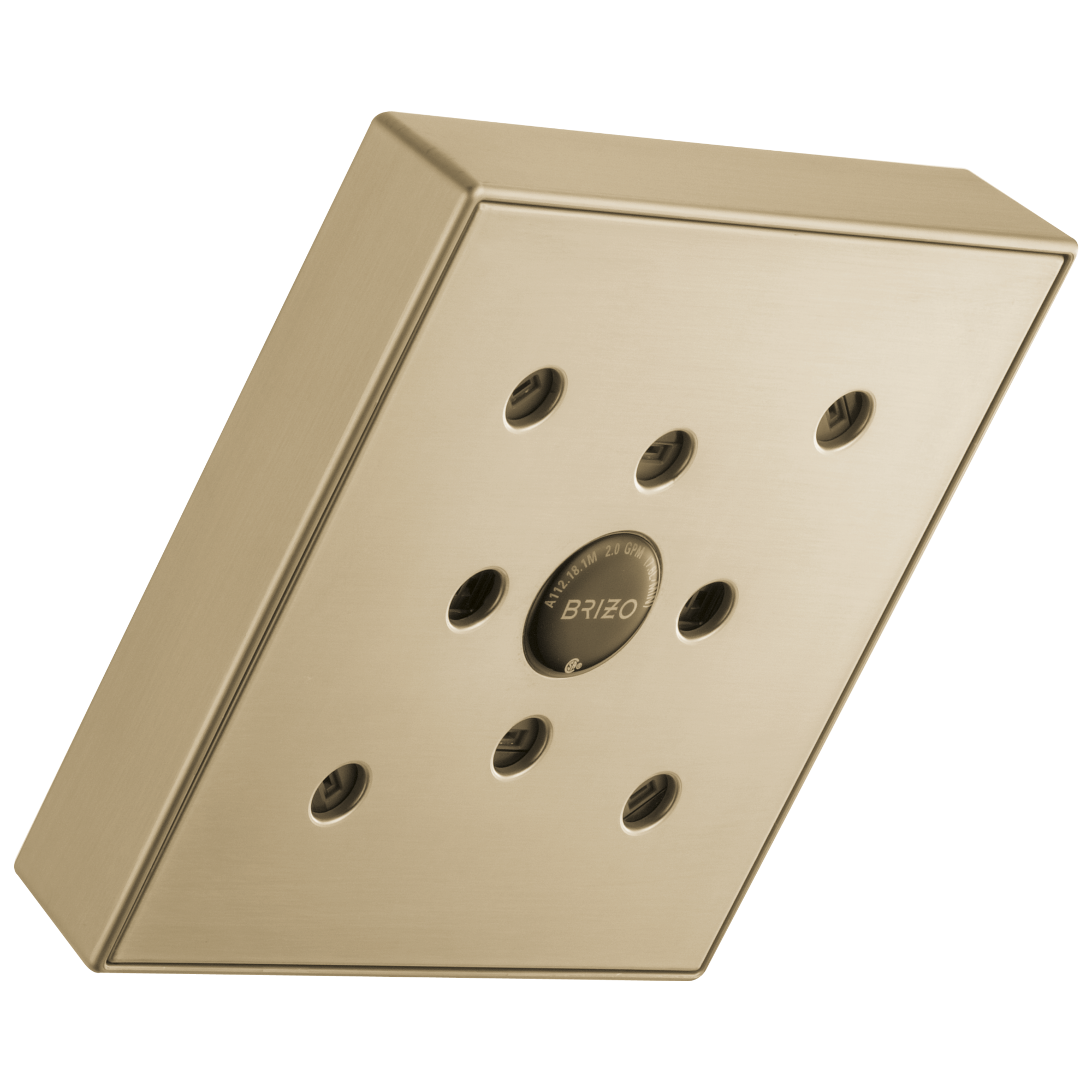 Brizo Universal Showering 5" Linear Square H2Okinetic Single Function Wall Mount Showerhead