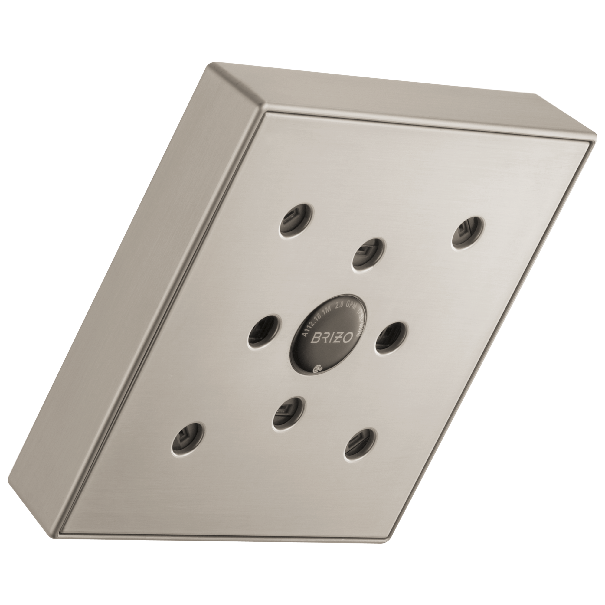 Brizo Universal Showering 5" Linear Square H2Okinetic Single Function Wall Mount Showerhead by Brizo