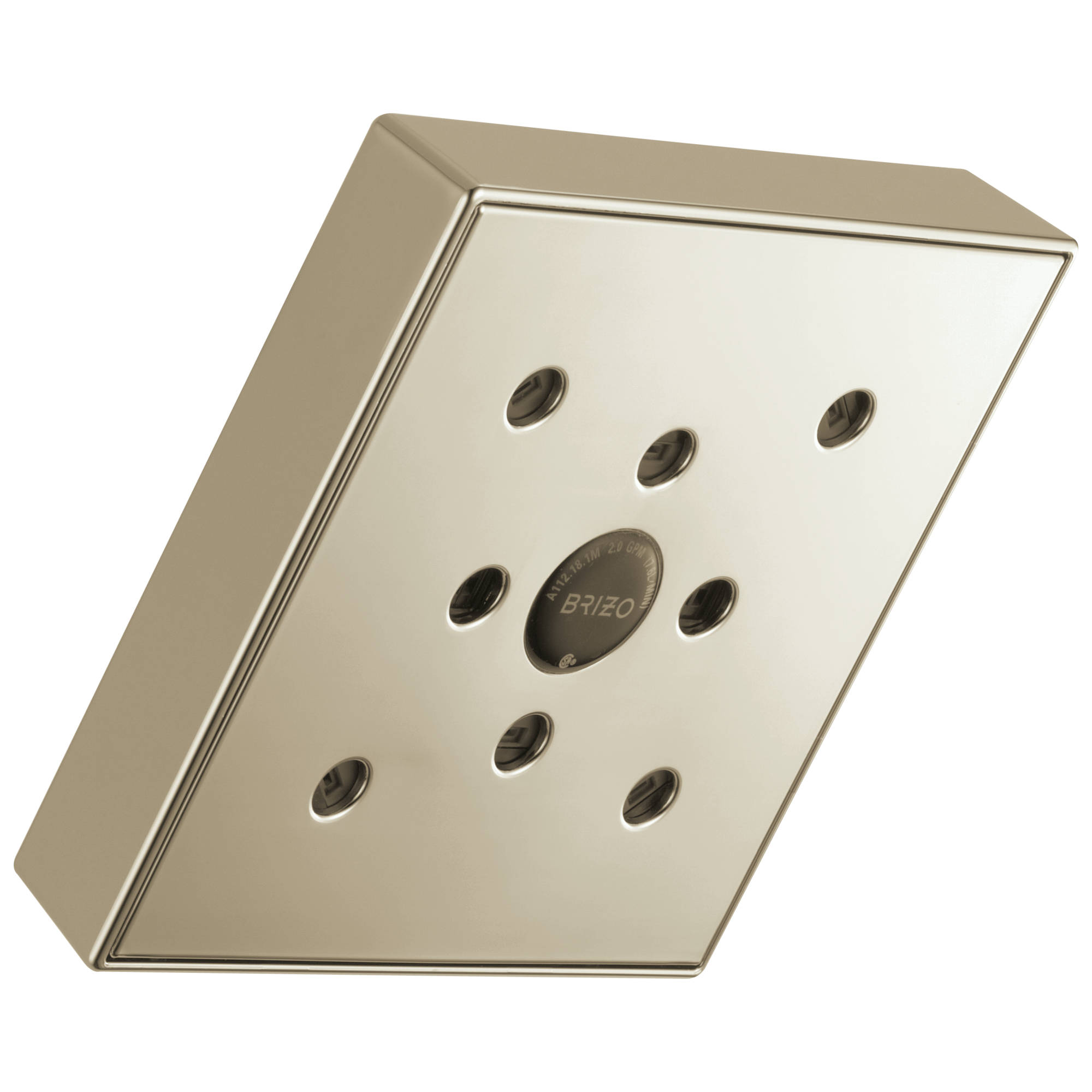 Brizo Universal Showering 5" Linear Square H2Okinetic Single Function Wall Mount Showerhead by Brizo