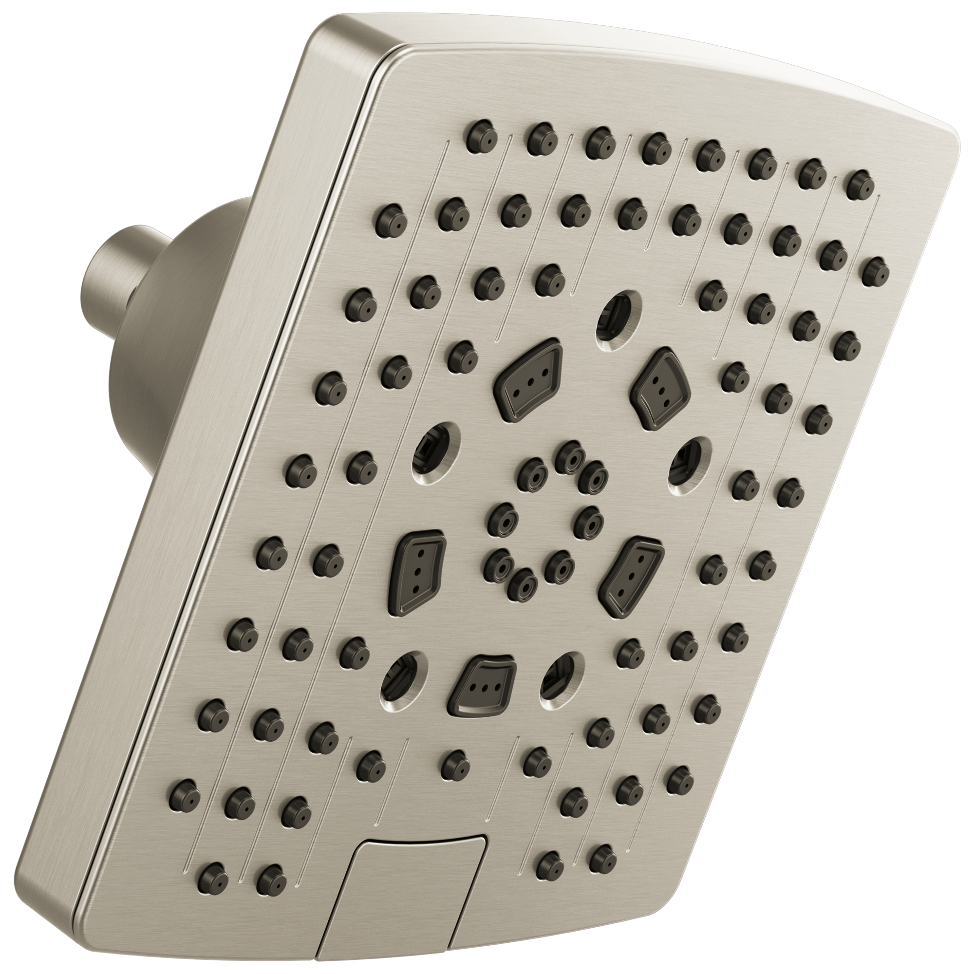 Brizo Universal Showering 7 Linear Square H2Okinetic Multi-Function Wall Mount Showerhead