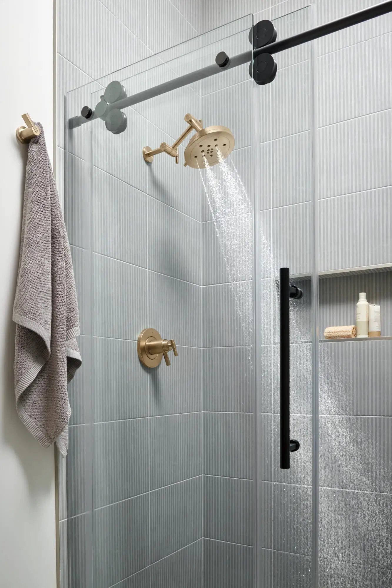 luxe gold robe hook