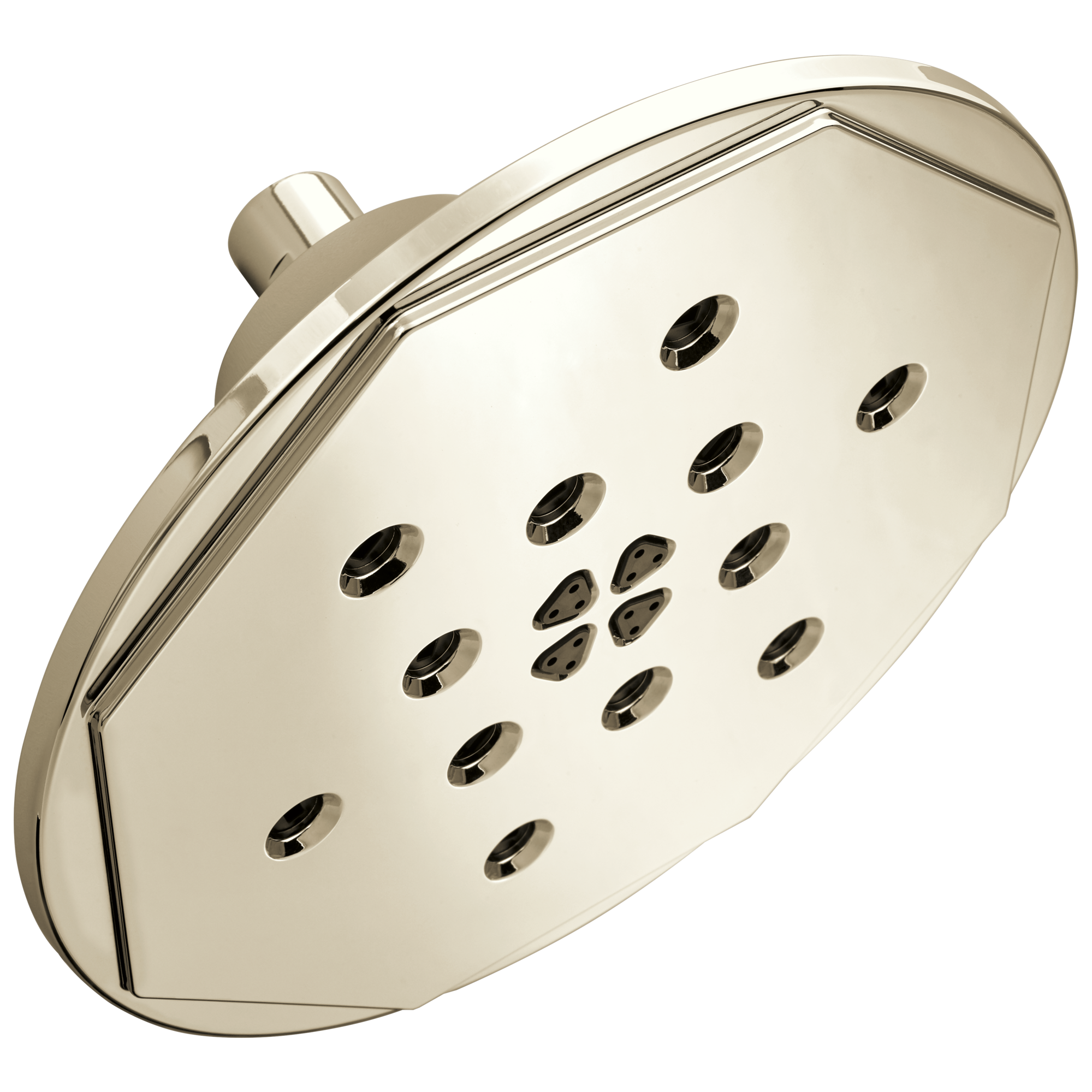 Brizo Rook 4-Function Raincan Showerhead with H2OKinetic Technology by Brizo
