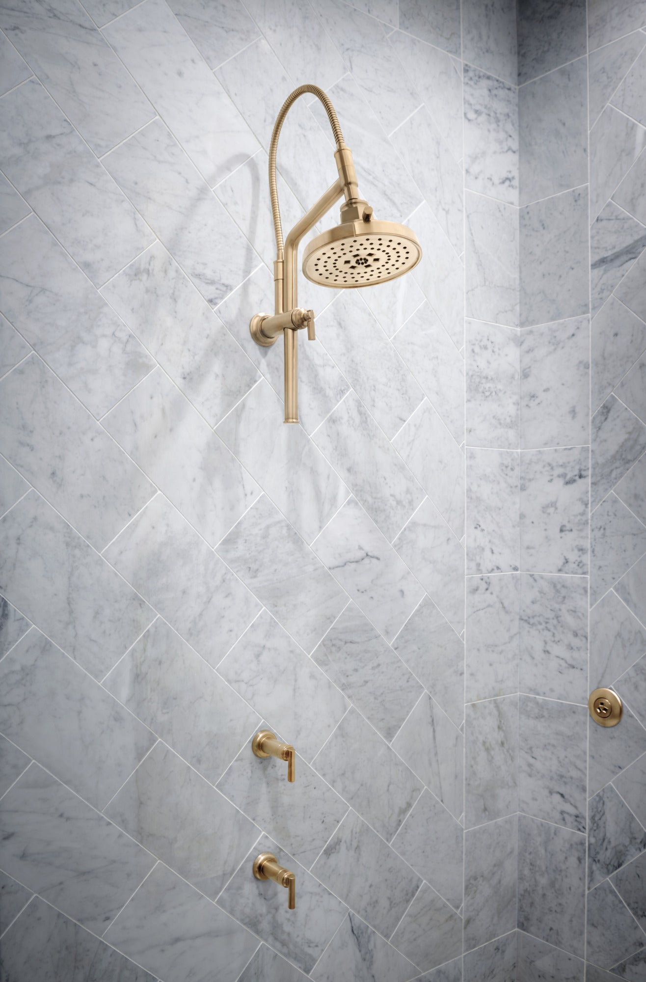 luxe gold volume control trim