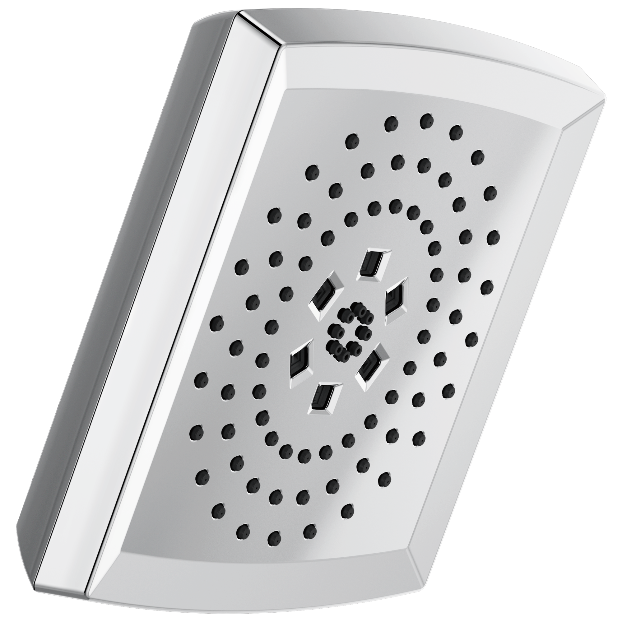chrome showerhead