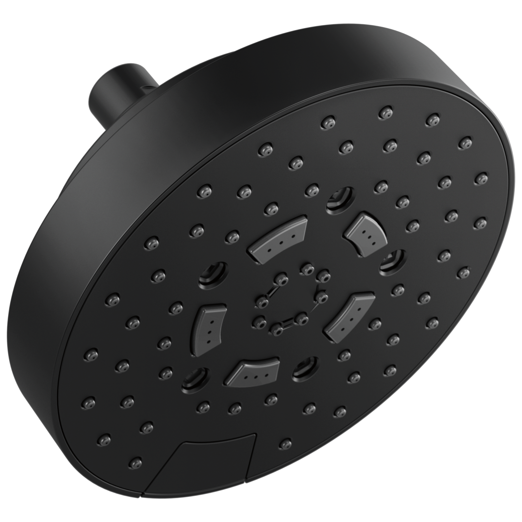 matte black shower head