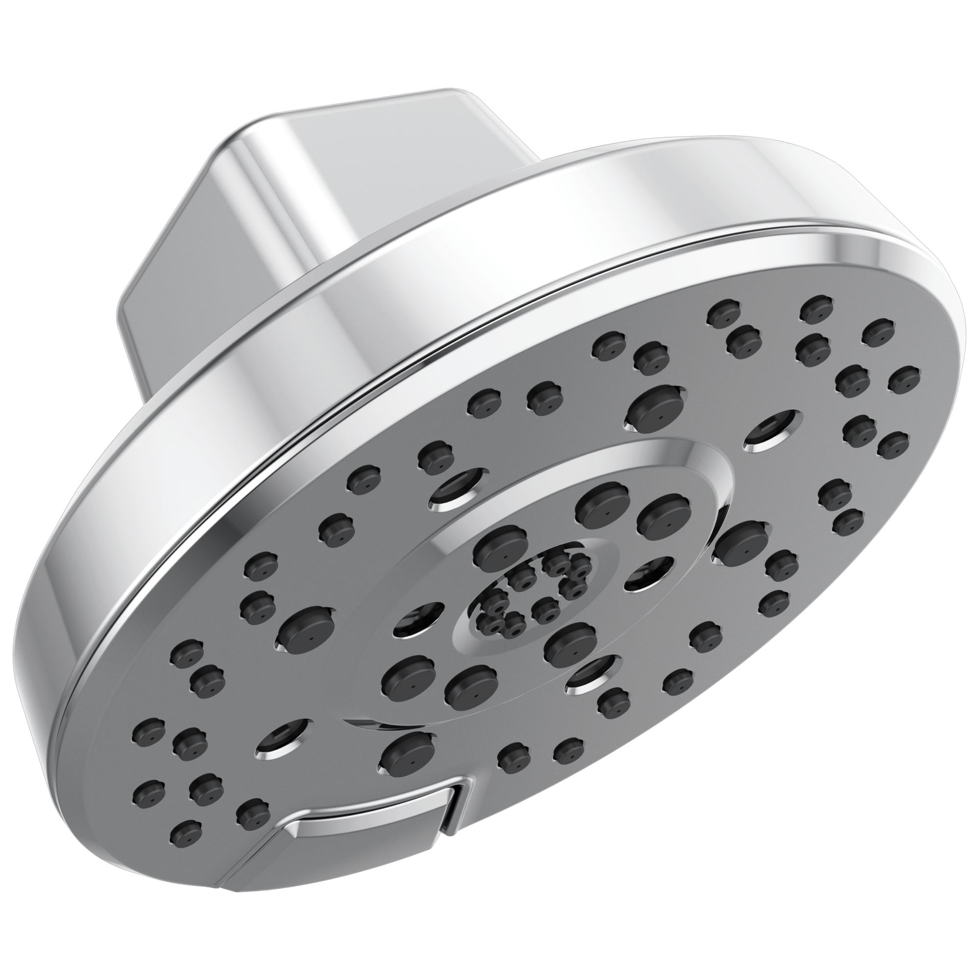 chrome showerhead