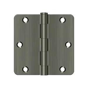 Deltana 3-1/2" x 3-1/2" x 1/4" Radius Hinge, Residential Thickness by Deltana