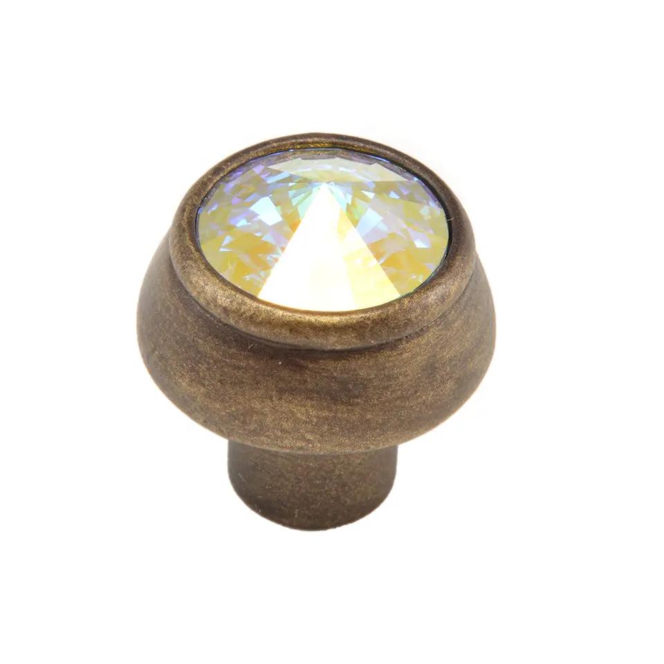 Carpe Diem Caché Iii Round Knob - Decorated with Swarovski Crystals by Carpe Diem