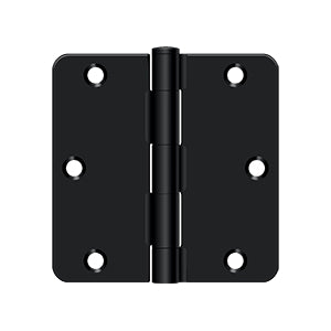 Deltana 3-1/2" x 3-1/2" x 1/4" Radius Hinge, Residential Thickness