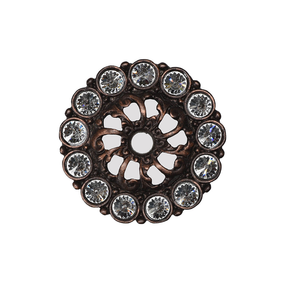 Carpe Diem Caché II Medium Back Plate - Decorated with Swarovski Crystals