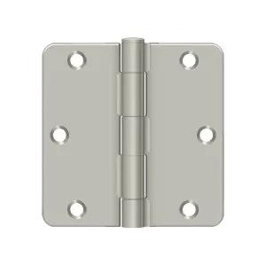 Deltana 3-1/2" x 3-1/2" x 1/4" Radius Hinge, Residential Thickness by Deltana