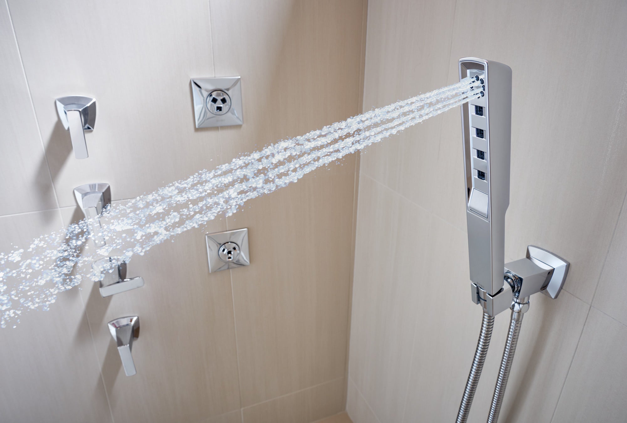 chrome handshower
