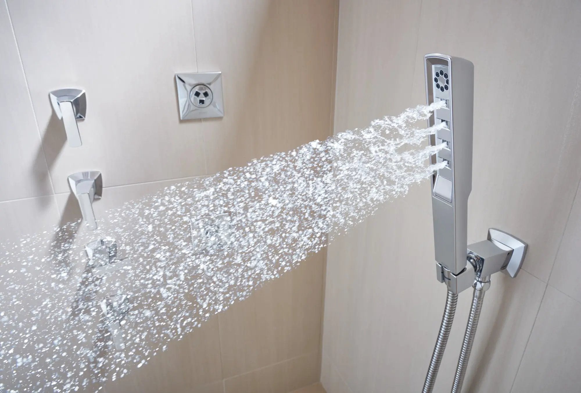 chrome handshower