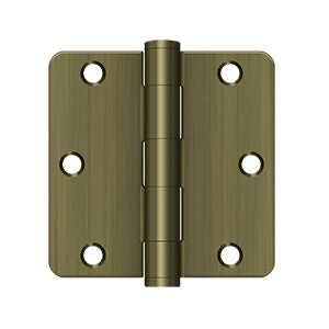 Deltana 3-1/2" x 3-1/2" x 1/4" Radius Hinge, HD