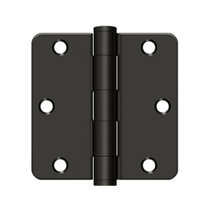 Deltana 3-1/2" x 3-1/2" x 1/4" Radius Hinge, HD