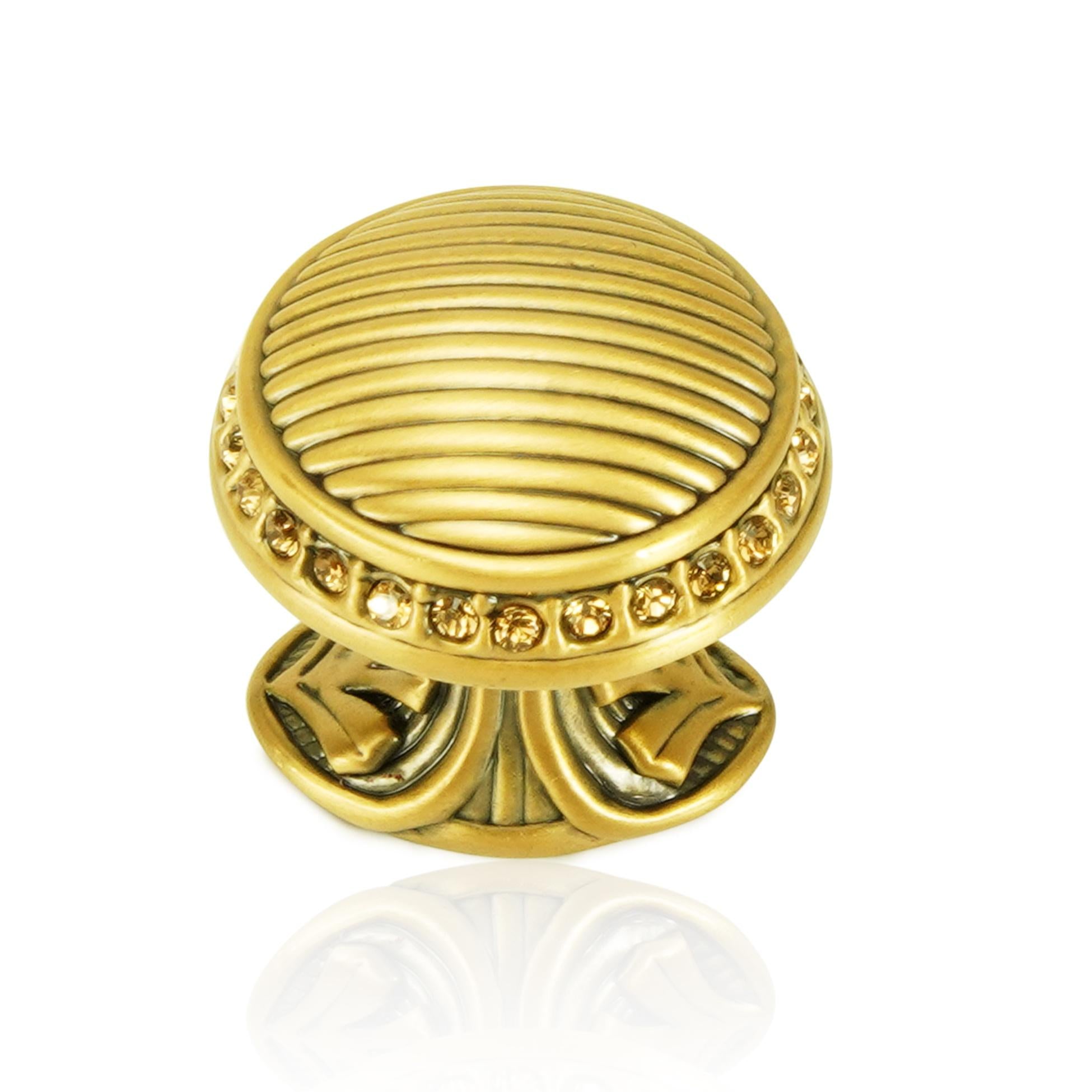 museum gold knob
