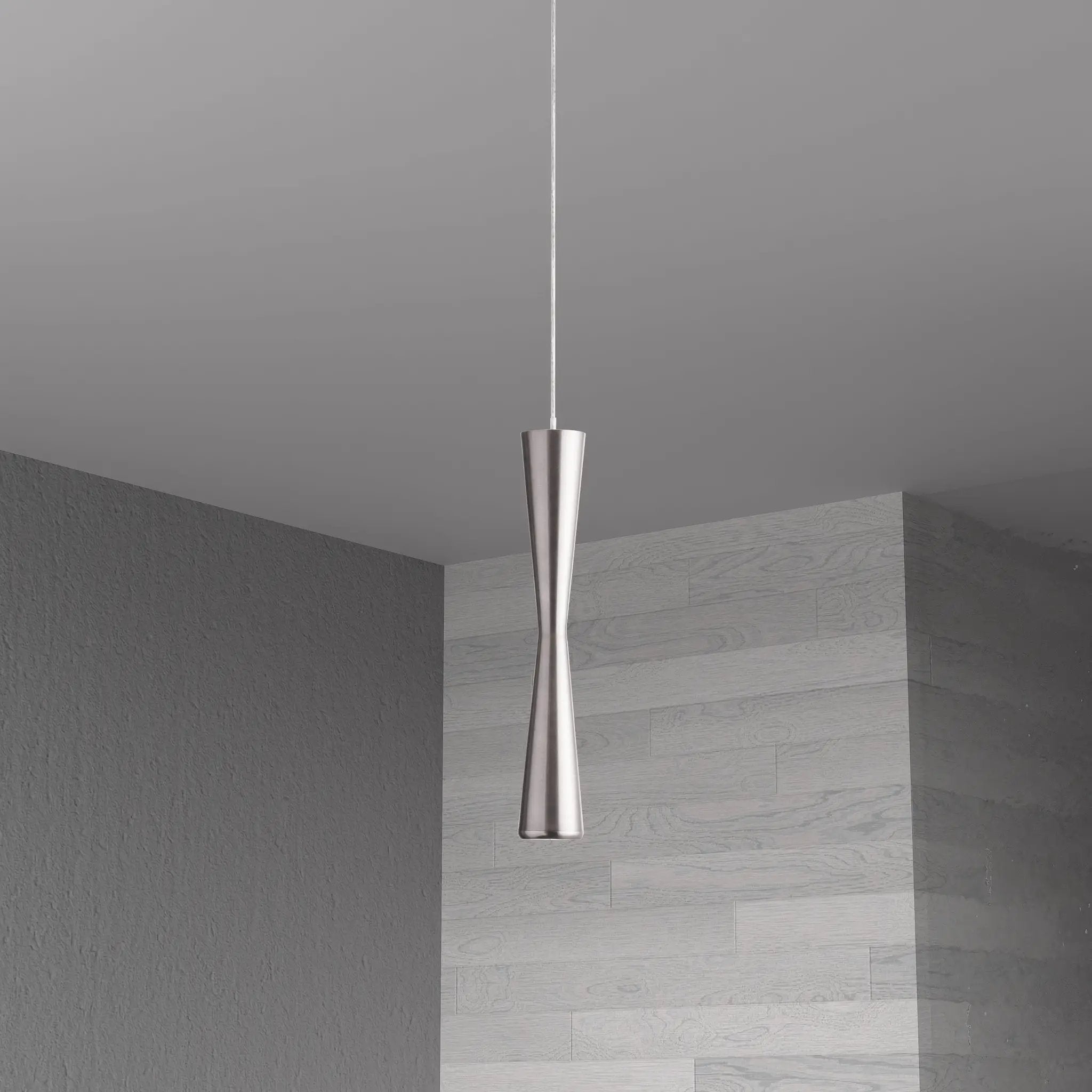 satin chrome pendants