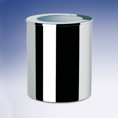 chrome waste basket