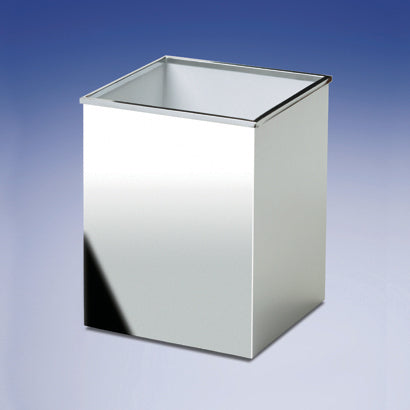chrome waste basket