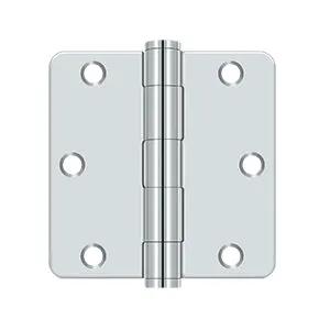 polished chrome hinge