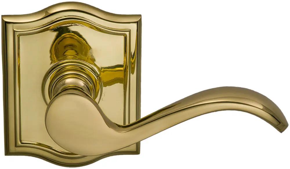 Omnia Prodigy Interior Traditional Lever Latchset with Arched Rose by Omnia