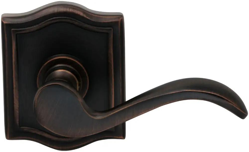 Omnia Prodigy Interior Traditional Lever Latchset with Arched Rose by Omnia
