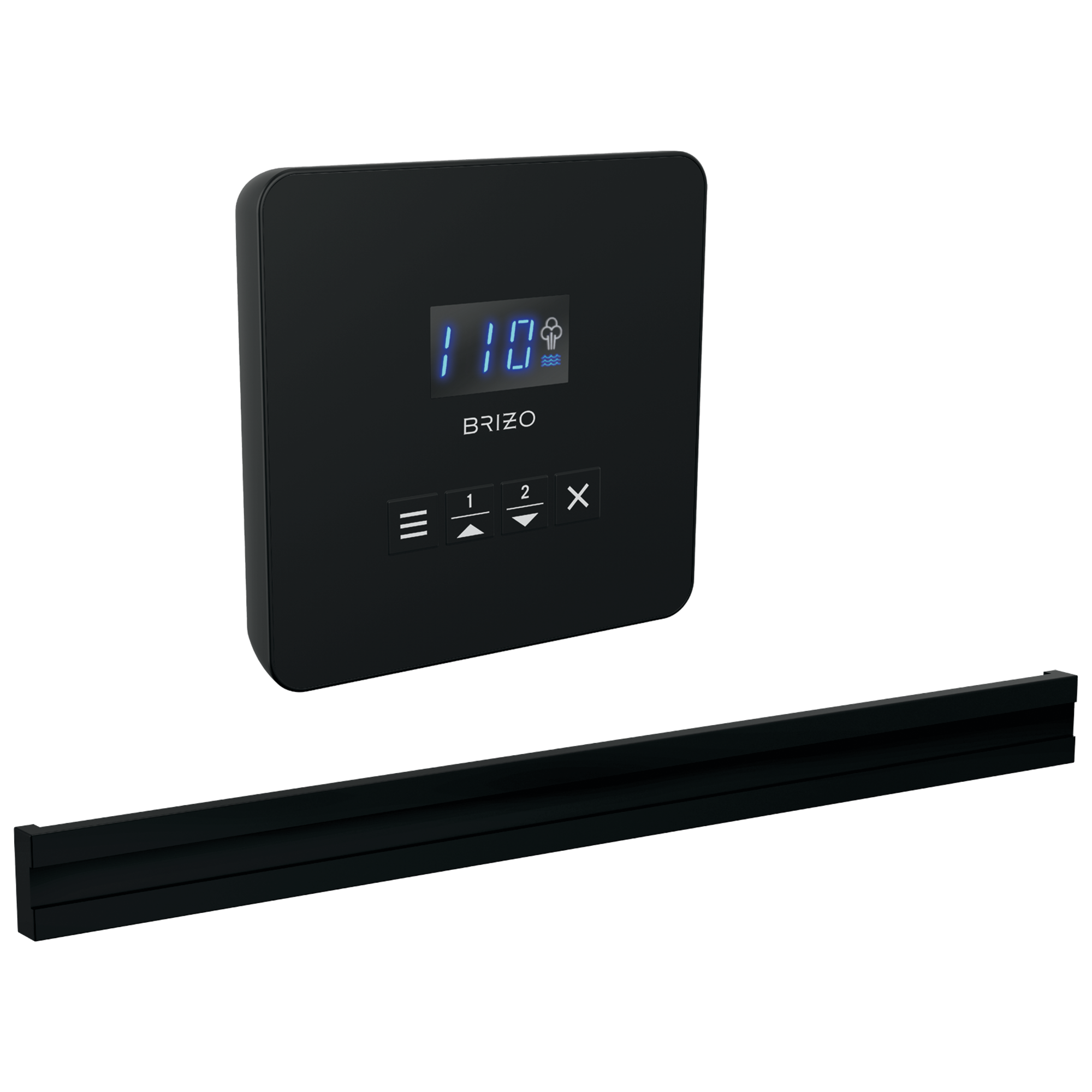 Brizo Square + Bilateral Steam Set by Brizo