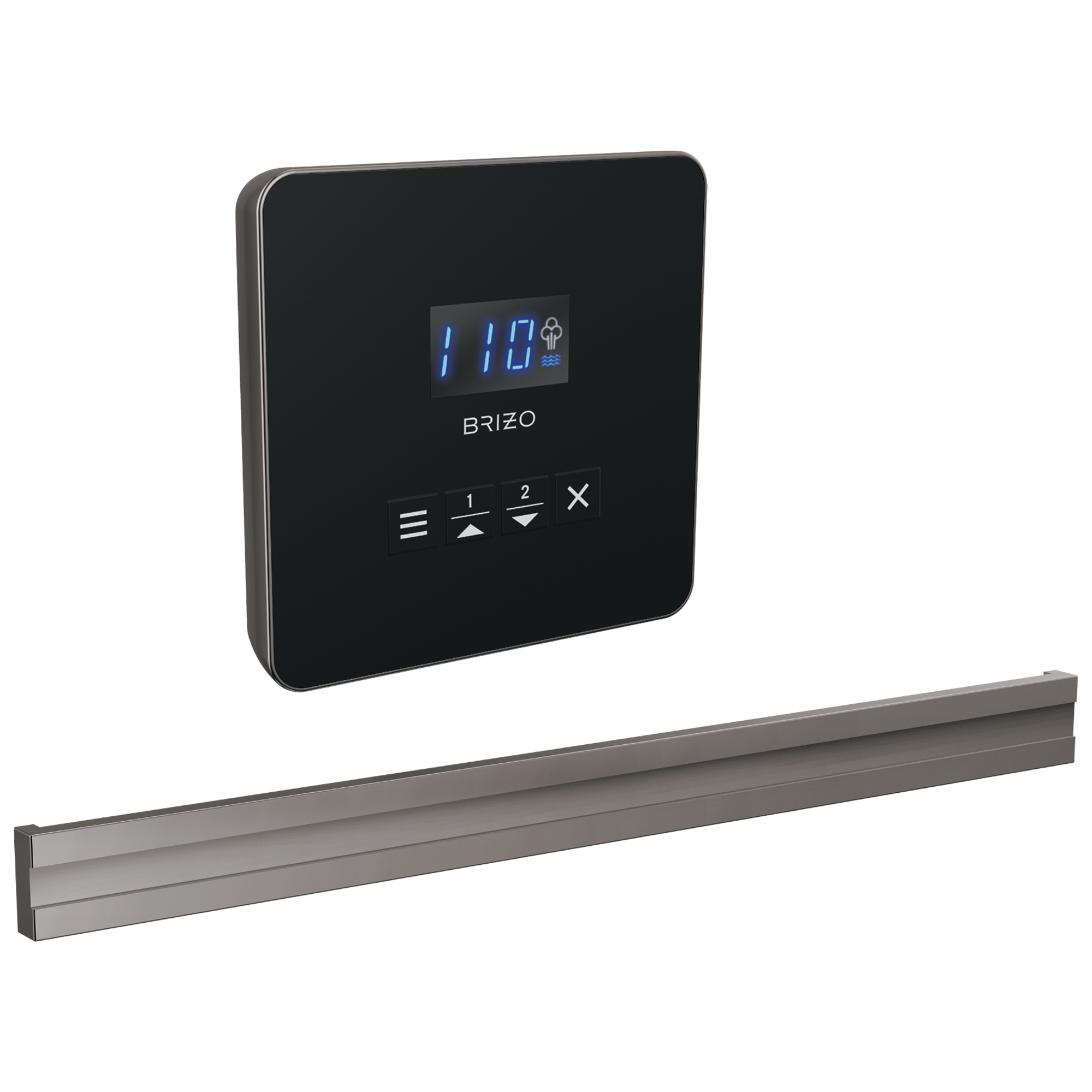 Brizo Square + Bilateral Steam Set by Brizo
