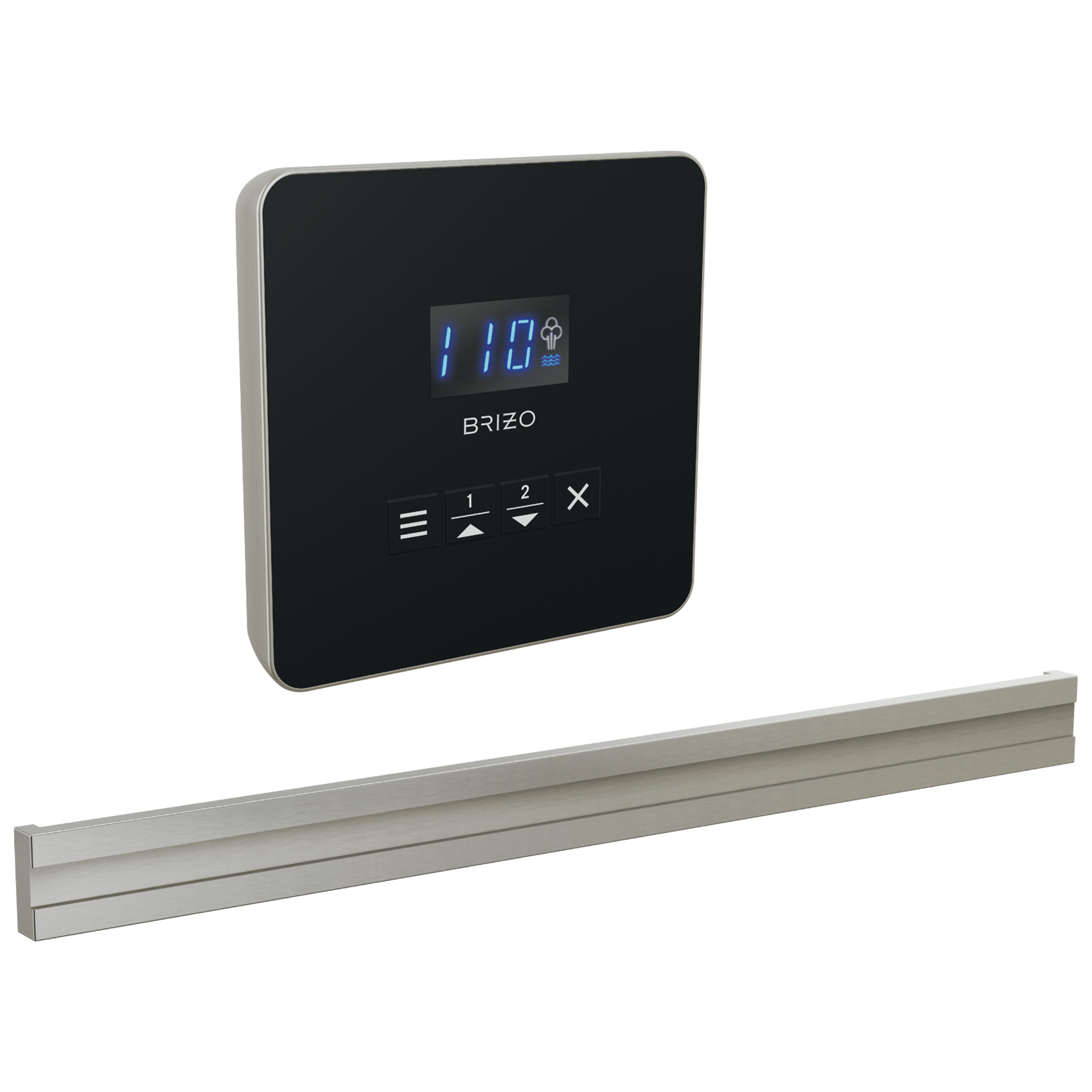 Brizo Square + Bilateral Steam Set by Brizo