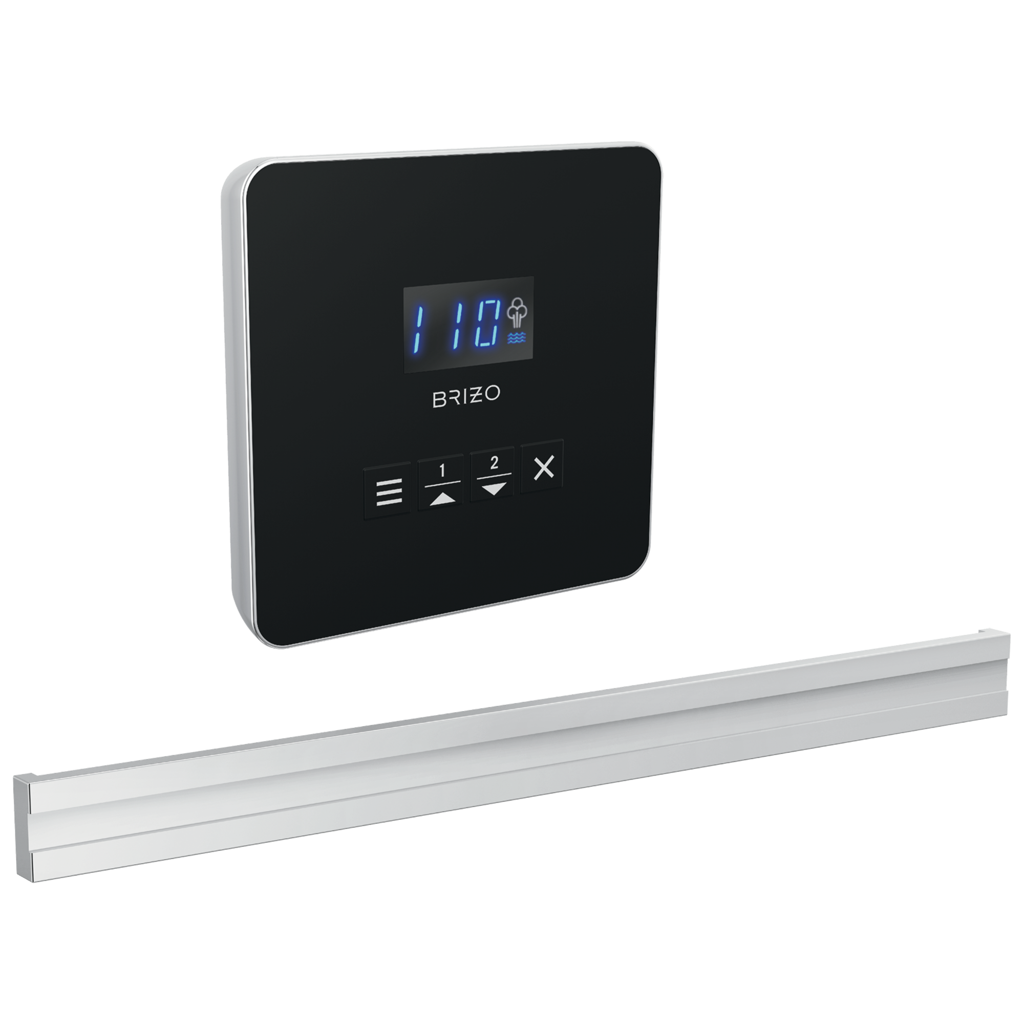 lumicoat chrome steam set