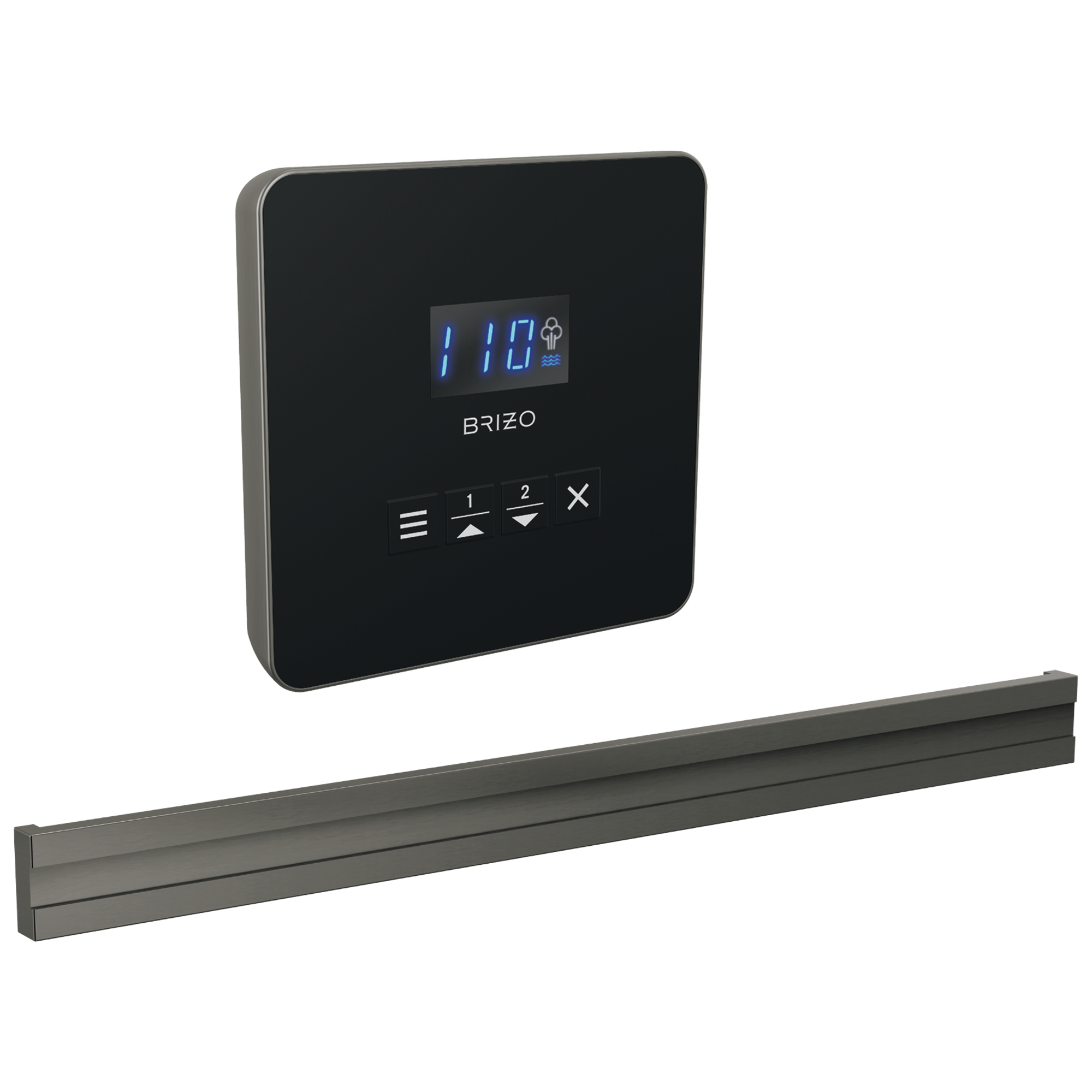 Brizo Square + Bilateral Steam Set by Brizo