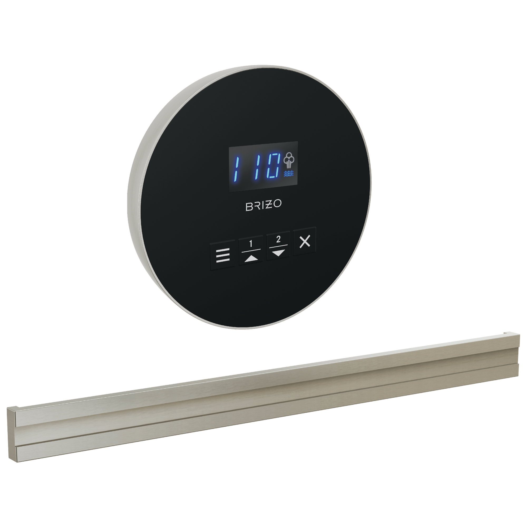 Brizo Round + Bilateral Steam Set by Brizo