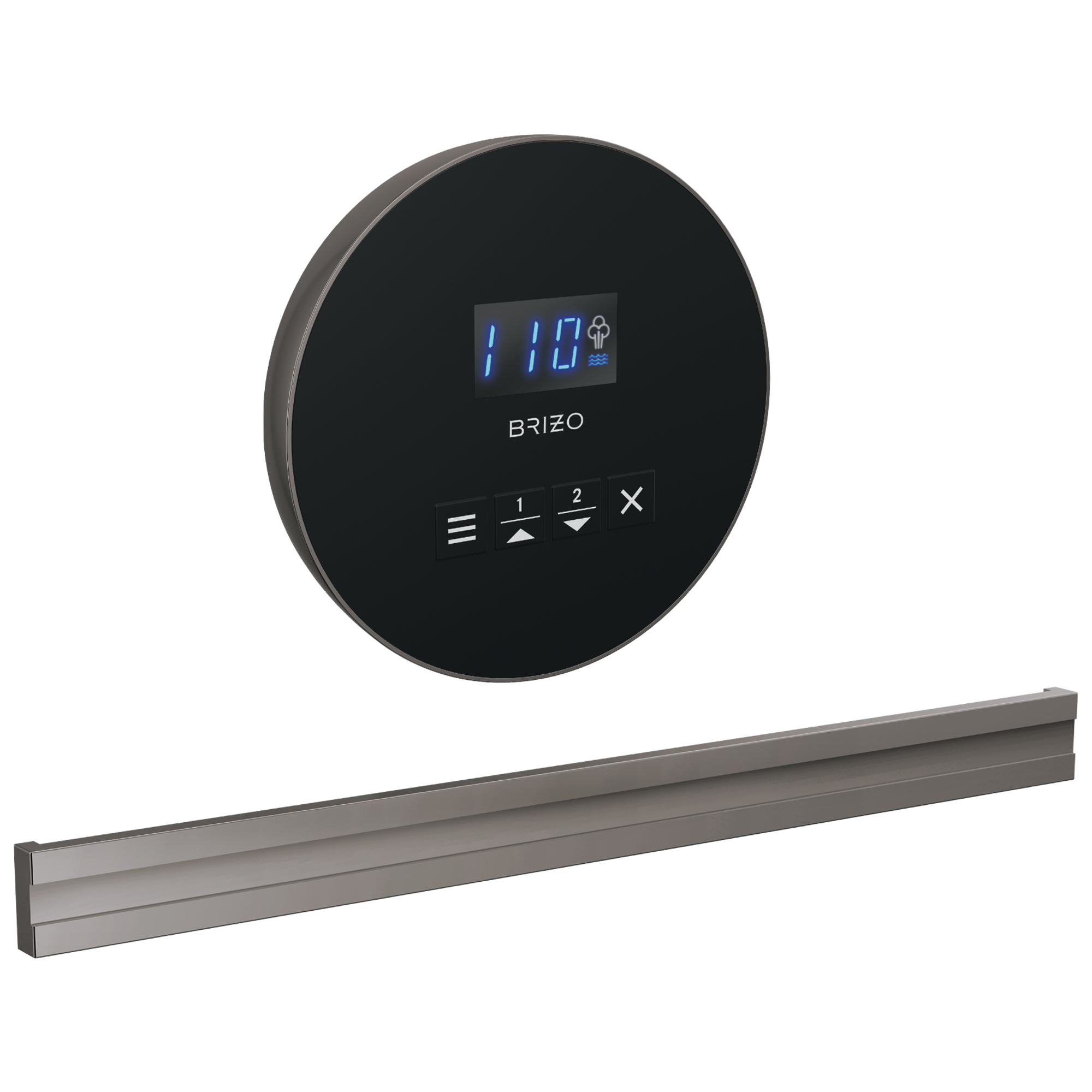 Brizo Round + Bilateral Steam Set by Brizo