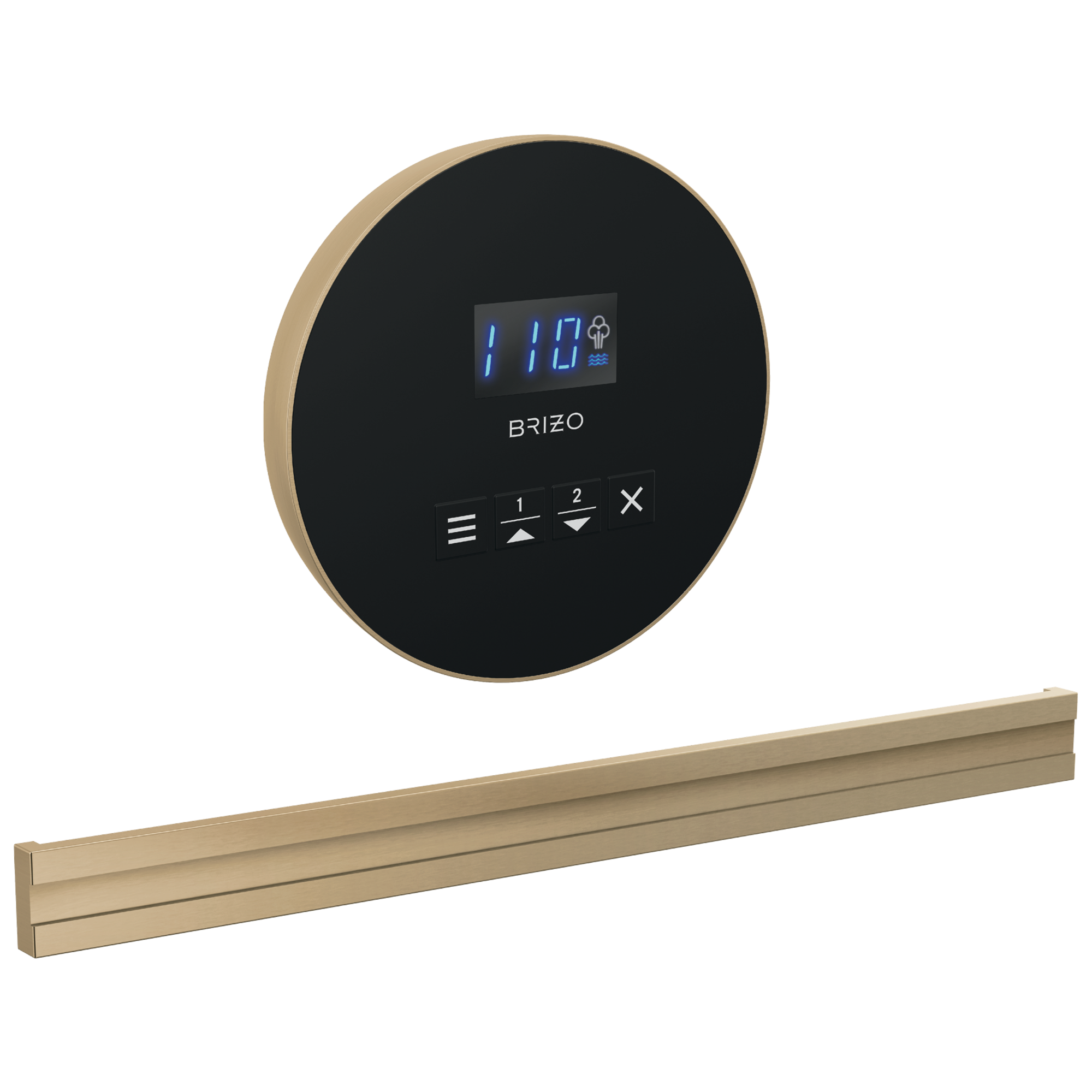 Brizo Round + Bilateral Steam Set by Brizo