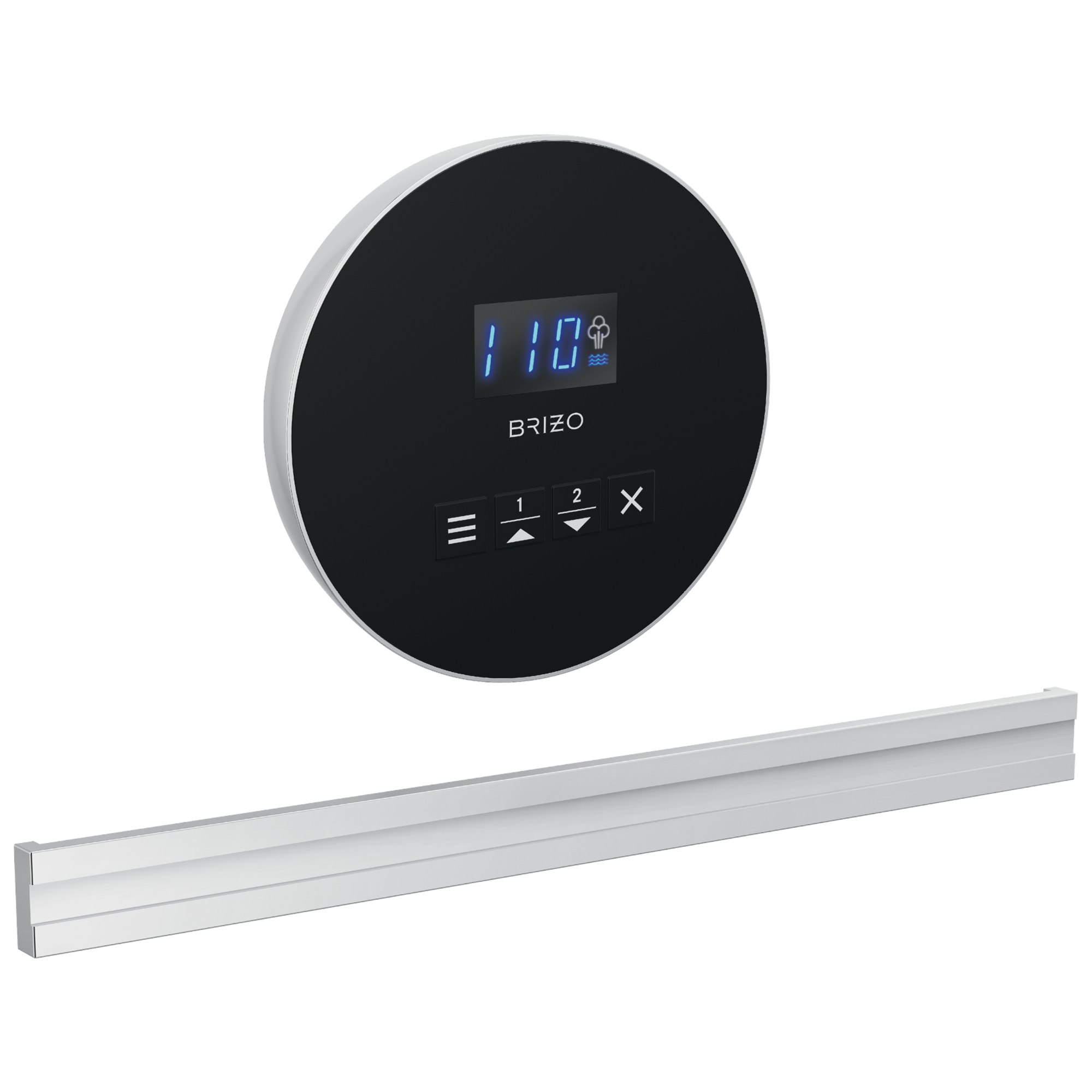 lumicoat chrome steam set