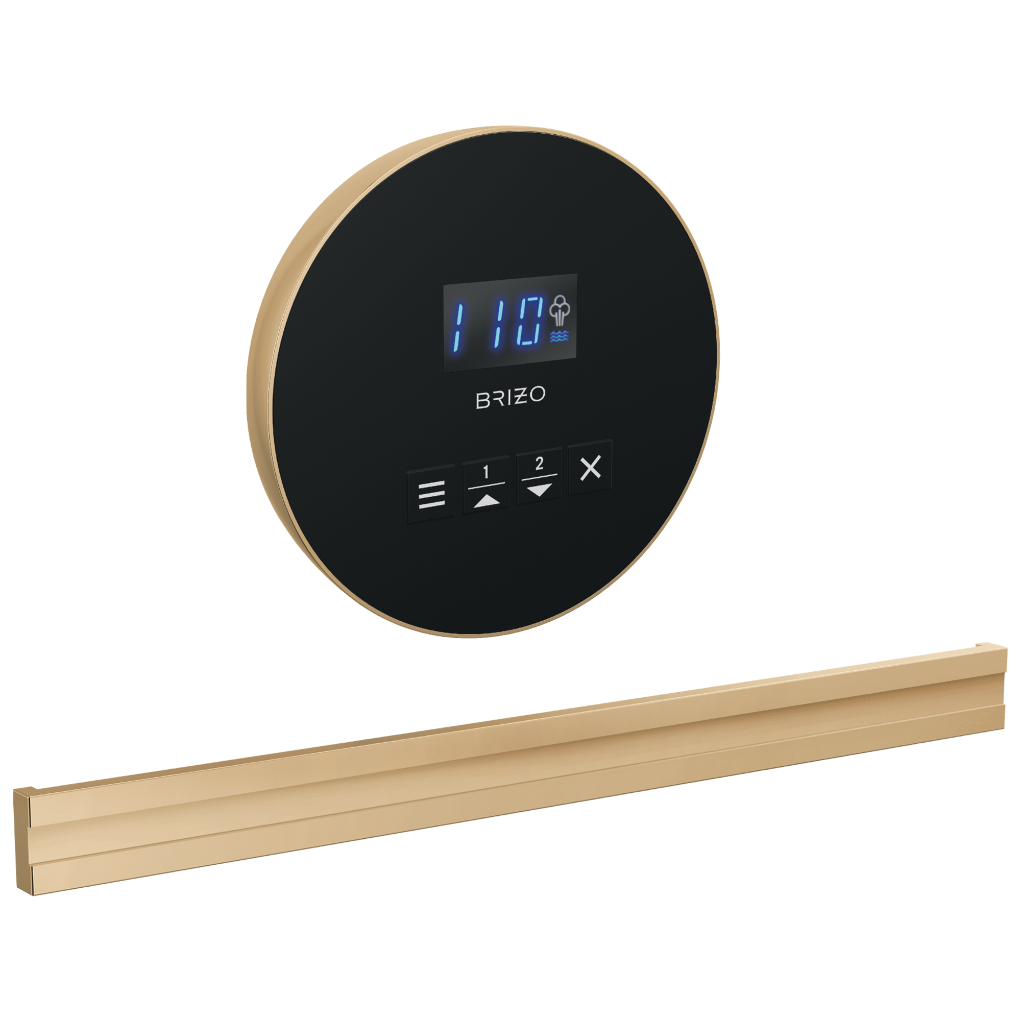 Brizo Round + Bilateral Steam Set by Brizo