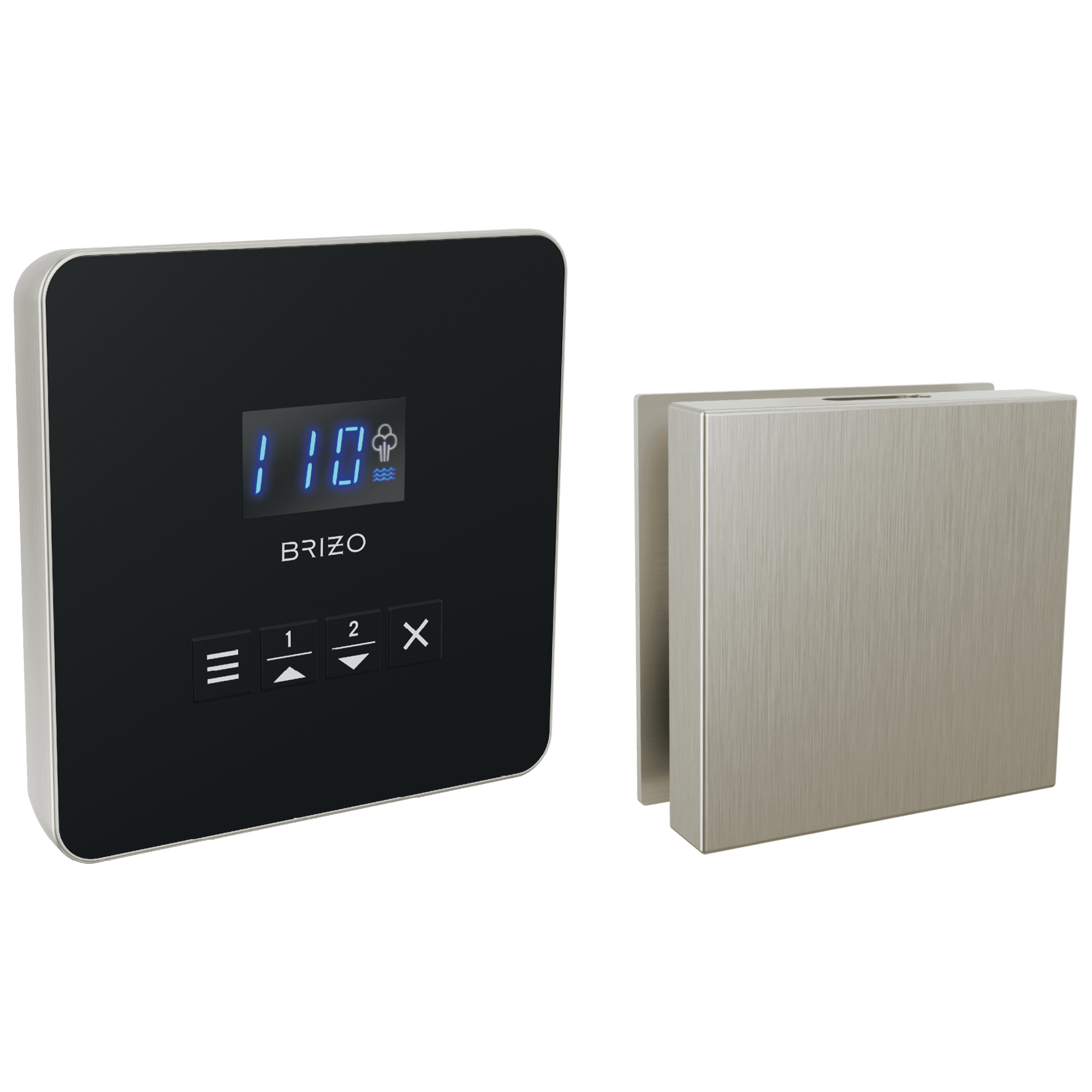 Brizo Square Steam Set