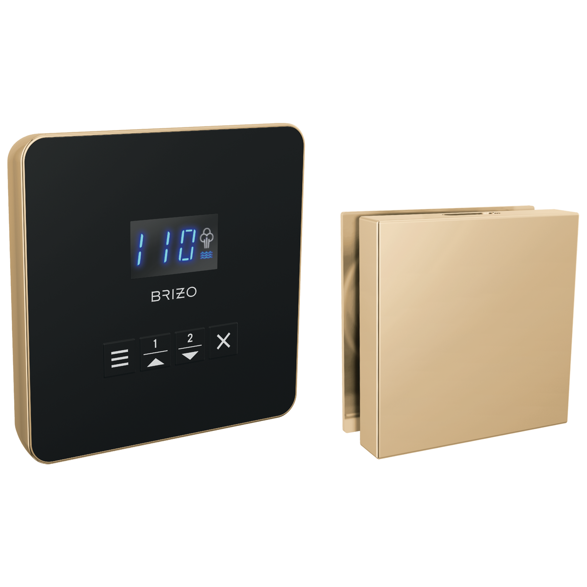 Brizo Square Steam Set by Brizo