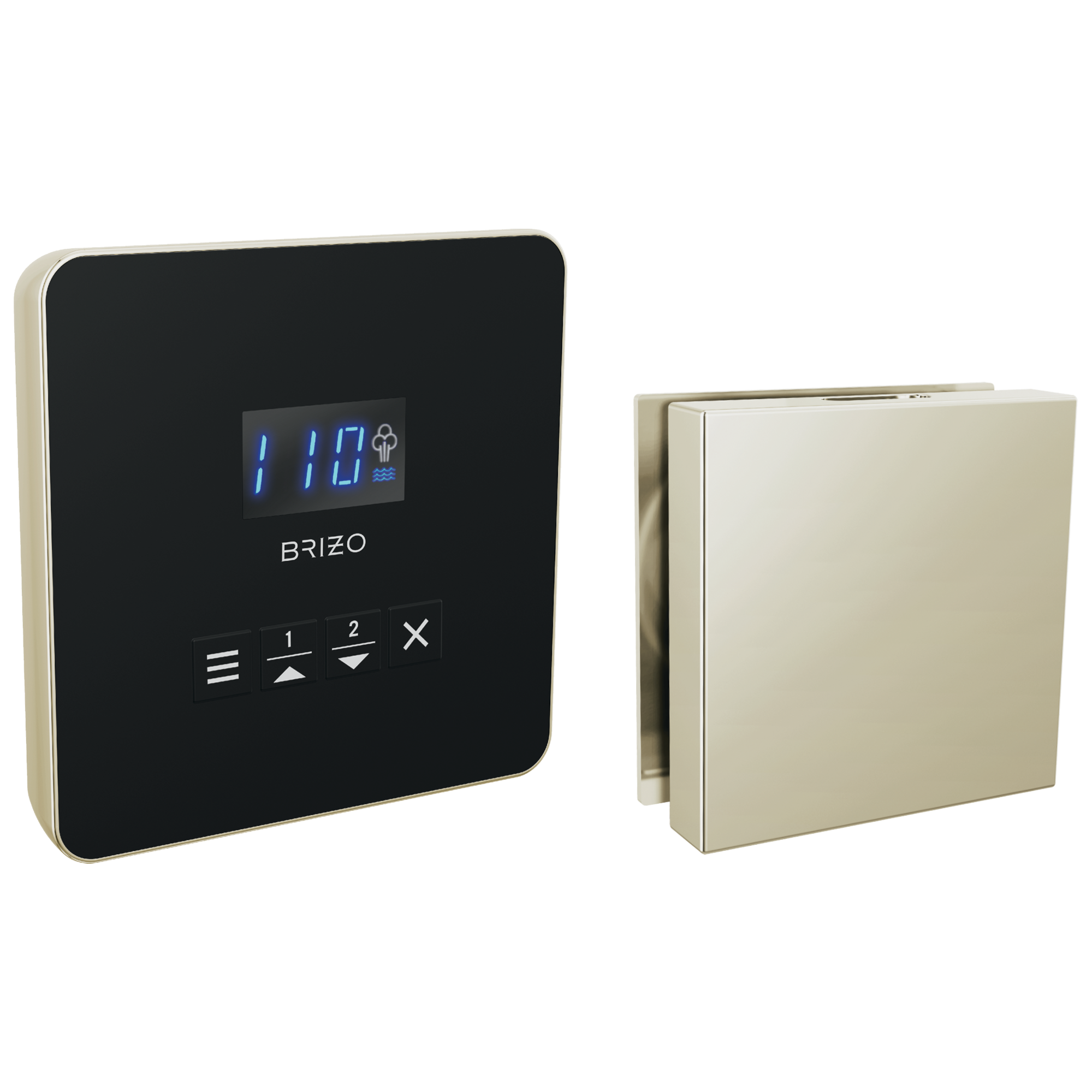 Brizo Square Steam Set by Brizo