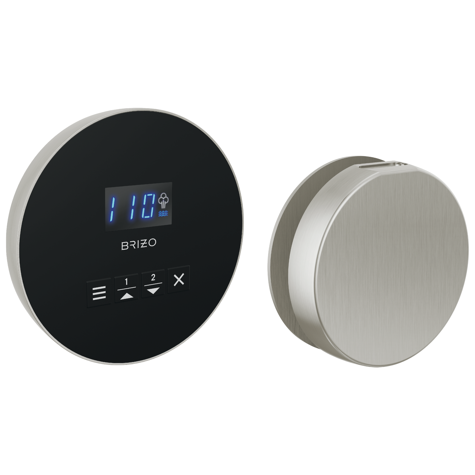 Brizo Round Steam Set