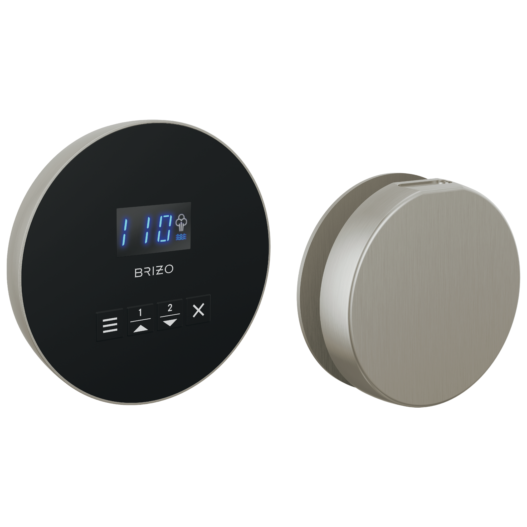 Brizo Round Steam Set