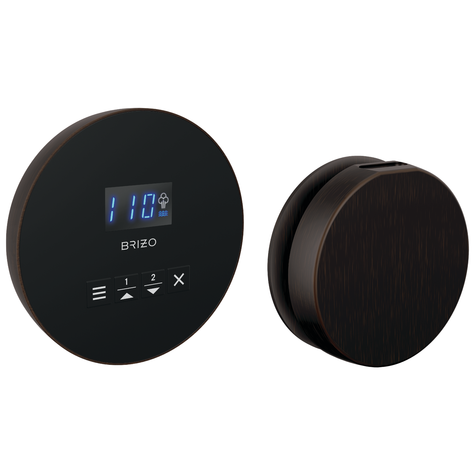 Brizo Round Steam Set