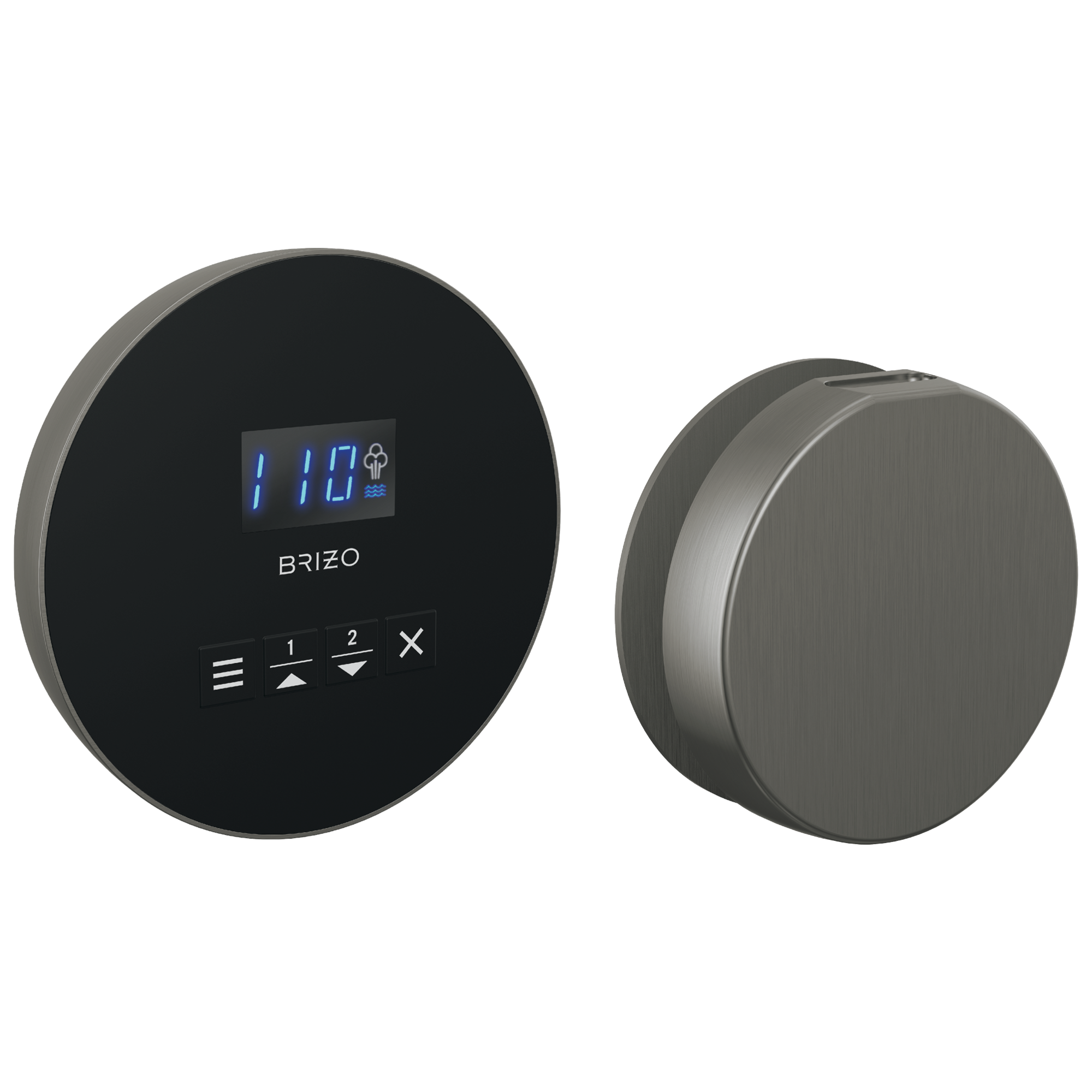 Brizo Round Steam Set