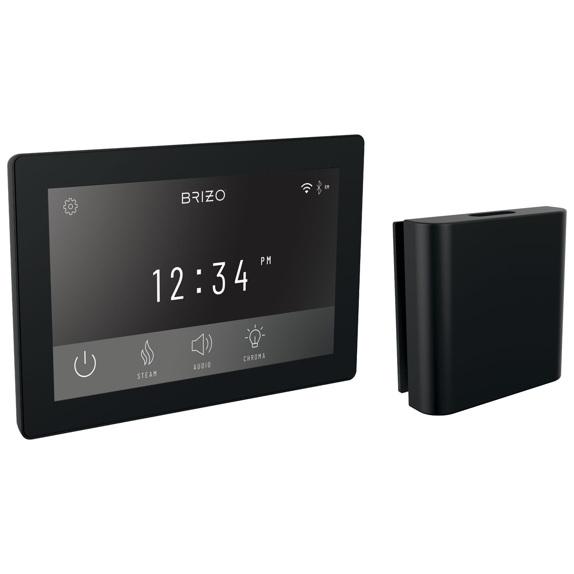 Brizo Digital + Square Steam Set