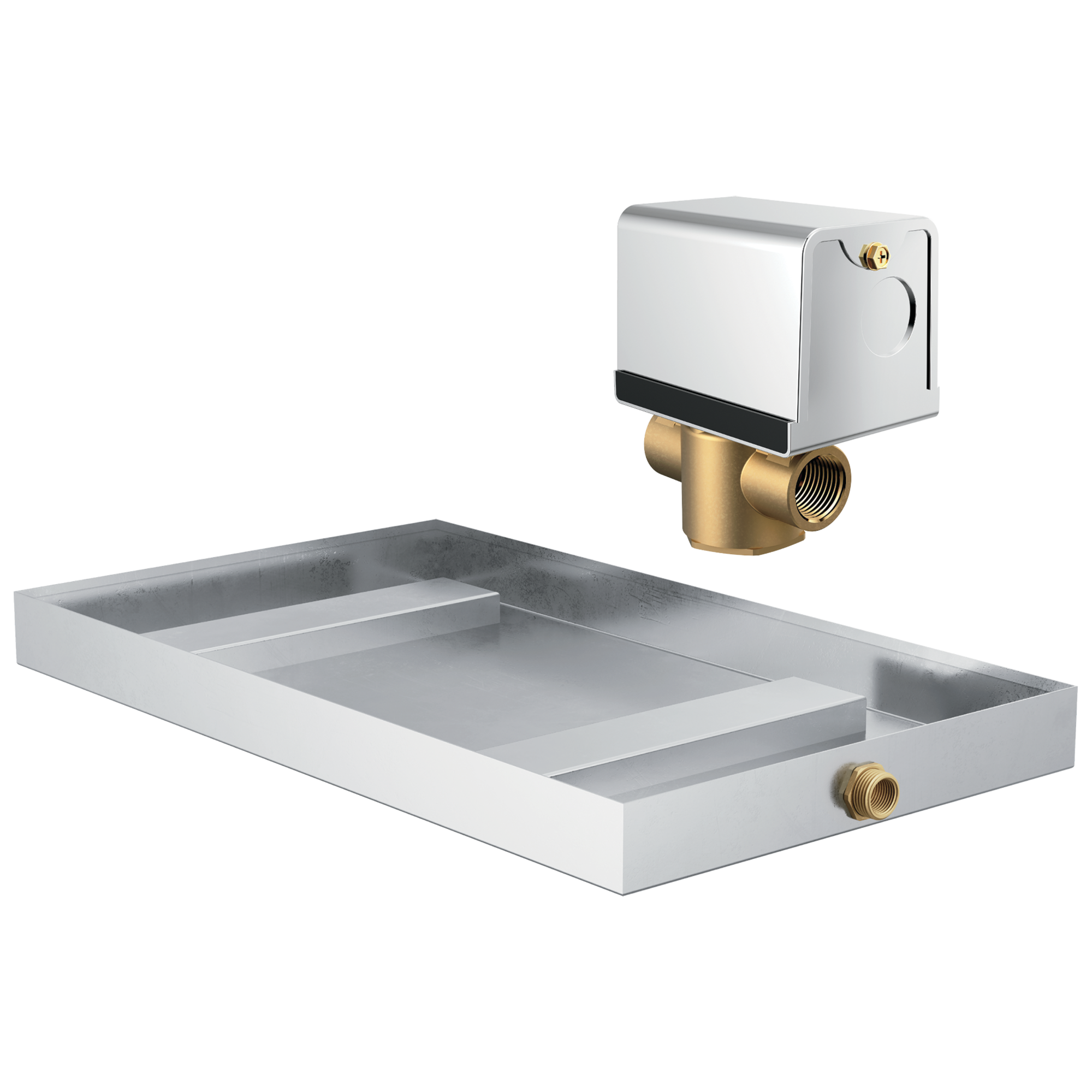 Brizo Extra Large Generator Pan and Auto Drain by Brizo