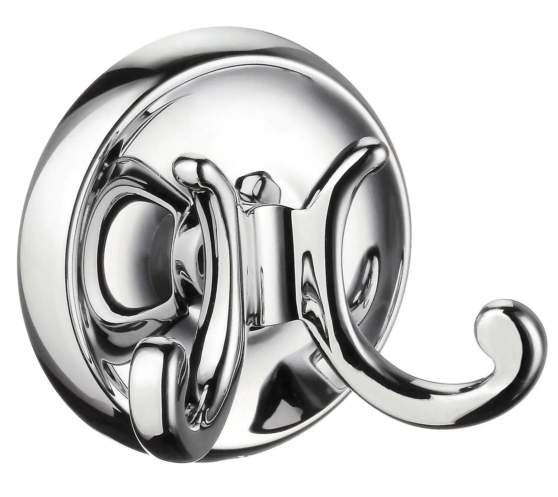 polished chrome towel hook